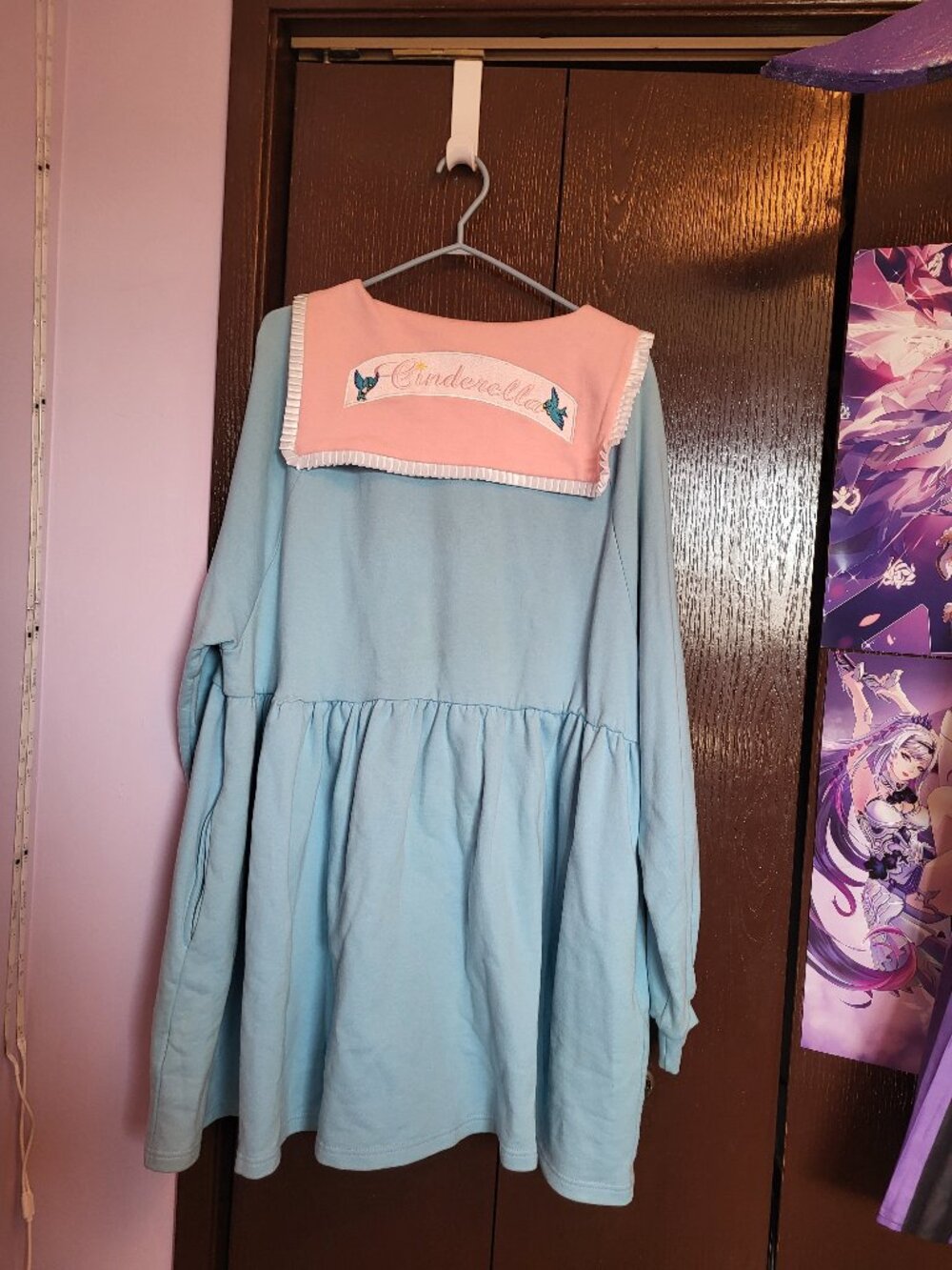 SUPER RARE Lazy of Cinderella Disney collab sweater dress